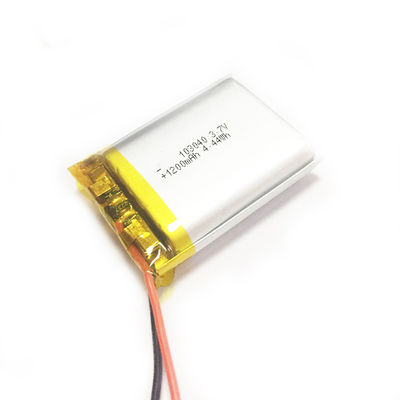 Keine Geräte des Leck-103040 1200mAh 3,7 V Li Polymer Battery For Digital