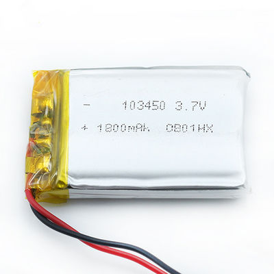 Desinfektions-Lampe des Leichtgewichtler-103450 1800mah 3,7 V Li Polymer Battery For Ultraviolet