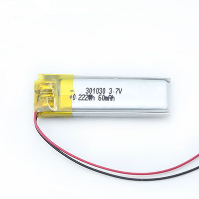 Polymer-Batterie 301030 60mah Lipo