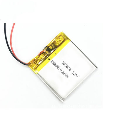 Anzeigen-helle Quadrat Lipo-Polymer-Batterie 303030 180mah