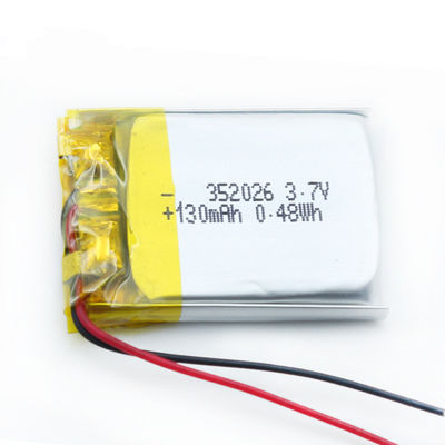 Polymer-Batterie CER SGS 130mAh 352026 Lipo elektrische Uhr-Batterie