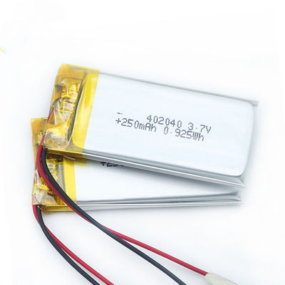 kleine dünne Polymer-Batterie 402050 des Lithium-0.5C 402040 Laptop Lipo-Batterie