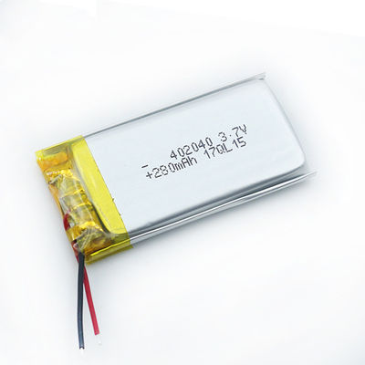 402040 Kopfhörer wieder aufladbares Li Polymer Battery 250mah
