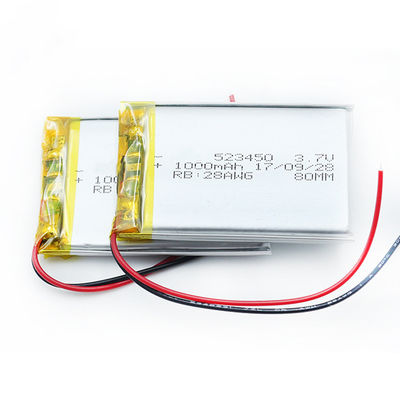 Rollstühle 0.5C 523450a 950mah 3,7 V Li Polymer Battery For Electric