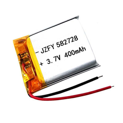 Batterie-flexible gebogene Lithium-Polymer-Batterie 582728 400mah Lipo für Brummen