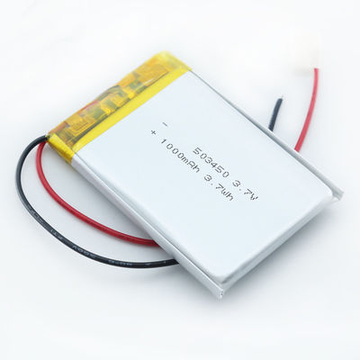 COLUMBIUM kc Lithium Ion Polymer Battery 503450 1050mAh 1000mAh 053450 mit PWB