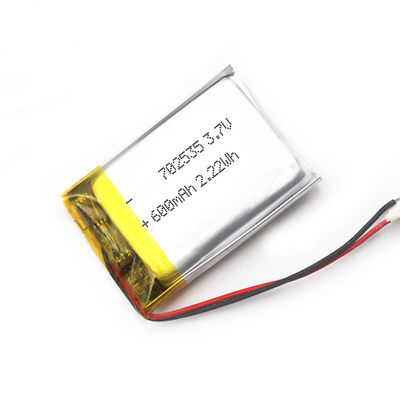 Wieder aufladbarer Li Polymer Battery For Toy Roboter kc 702535 600mah