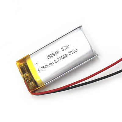 102040 wieder aufladbares Li Polymer Battery