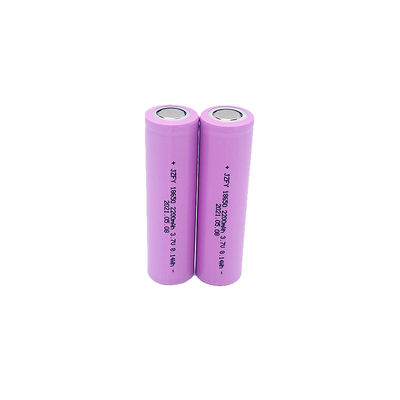 Lithium-Batterie 18650 3,7 V 2200mah Spiel-Spieler-zylinderförmige Li Ion Batterys 62133