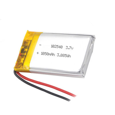 Soem-ODM 102540 1050mAh 3,7 V Li Polymer Battery Environmental Friendly für VR-Gläser