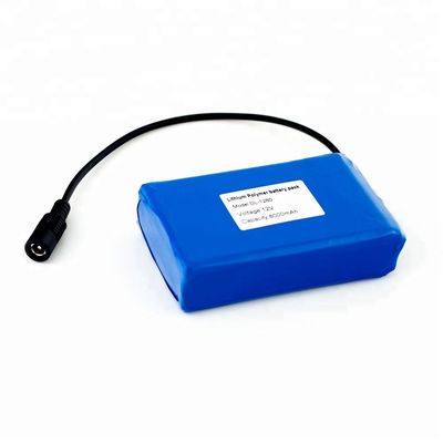 wieder aufladbares Li Polymer Battery Pack For PDVD Mobiltelefon 8000mah 12v