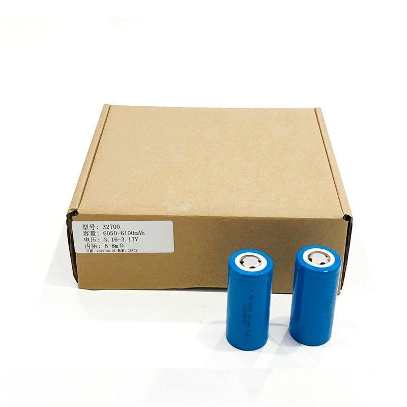 Zylinderförmige 3,2 V LiFePo4 Batterie 32700 6000mah ROHS