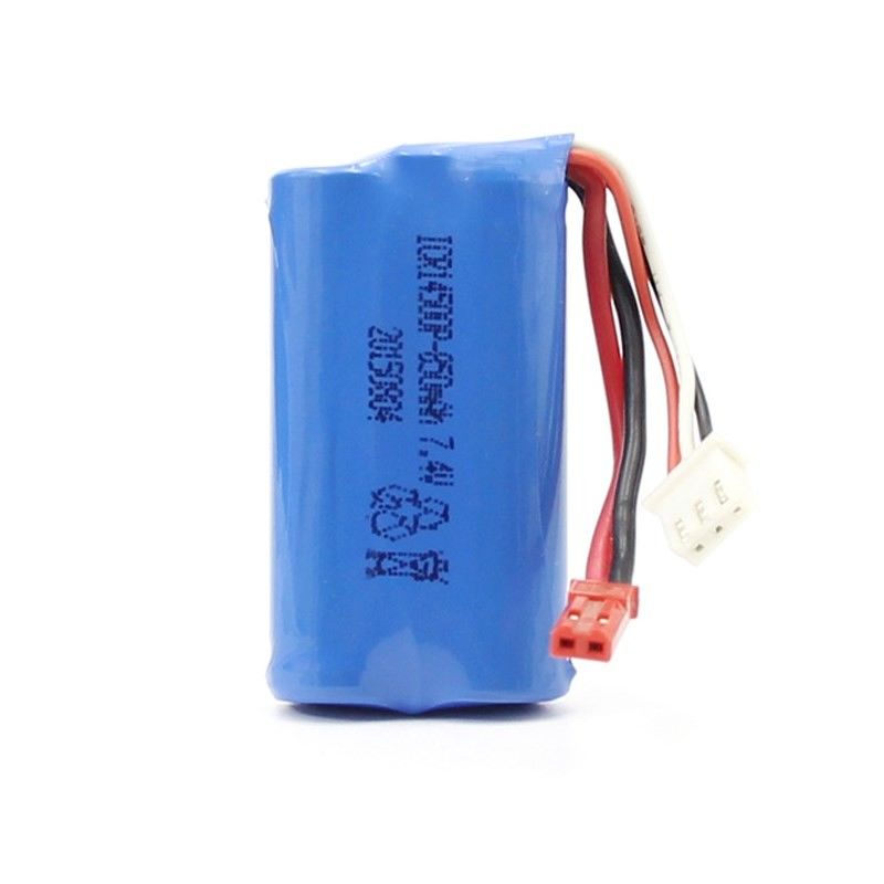 1S2P 3.7V 14500 18650 hohe Kapazität Lithium-Ion Battery Packs 7000mAh für Taschenlampe